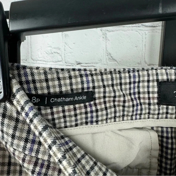 Talbots Chatham Ankle Plaid Pants Size 8 Petite - Picture 7 of 7